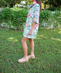 House Of Mbr - Chinois Shirt Mini Dress