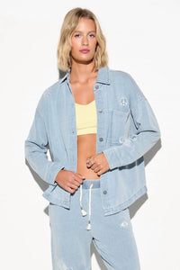 Spiritual Gangster - Eye Bloom Sunny Button Down