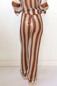 Little Trendy - coastal crochet pants
