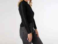 Coco + Carmen - Ataya Sweater with Sparkle Sleeve