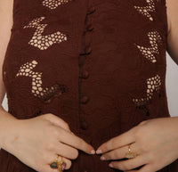 Tach - Sally Cutwork Maxi Dress