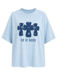Comfort Colors - Women's He Is Risen Tee