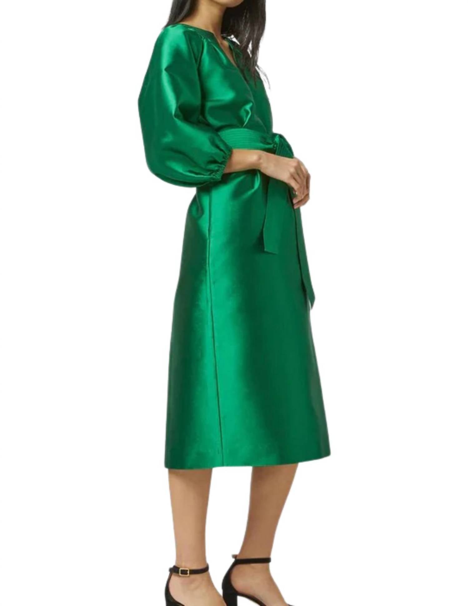 Ann Mashburn - Trapunto Blouson Dress