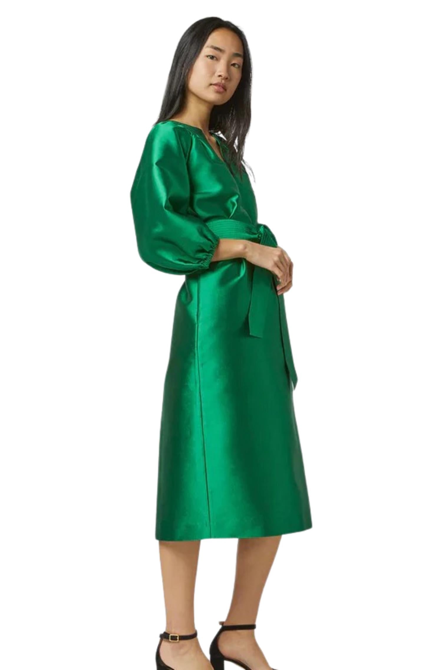 Ann Mashburn - Trapunto Blouson Dress
