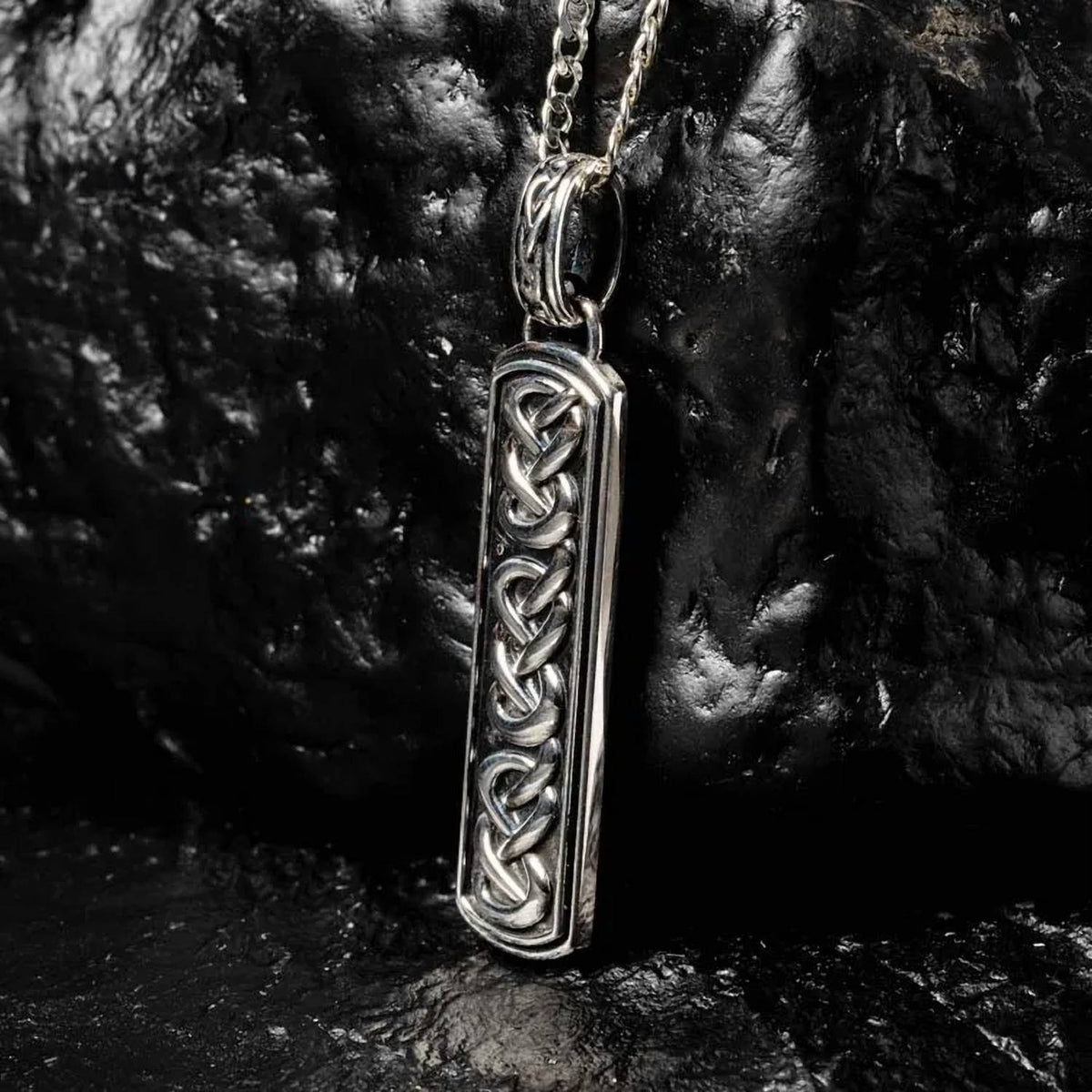 Shanore - Men’s Celtic Knot Ingot Necklace