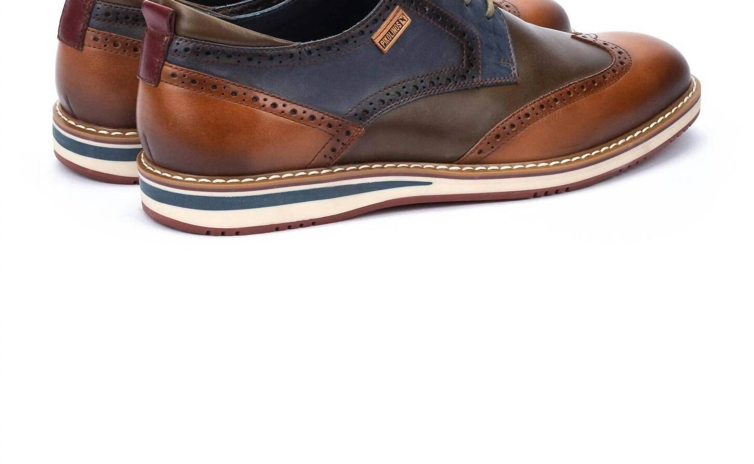 Pikolinos - Men's Avila Two-tone Lace-up Shoes