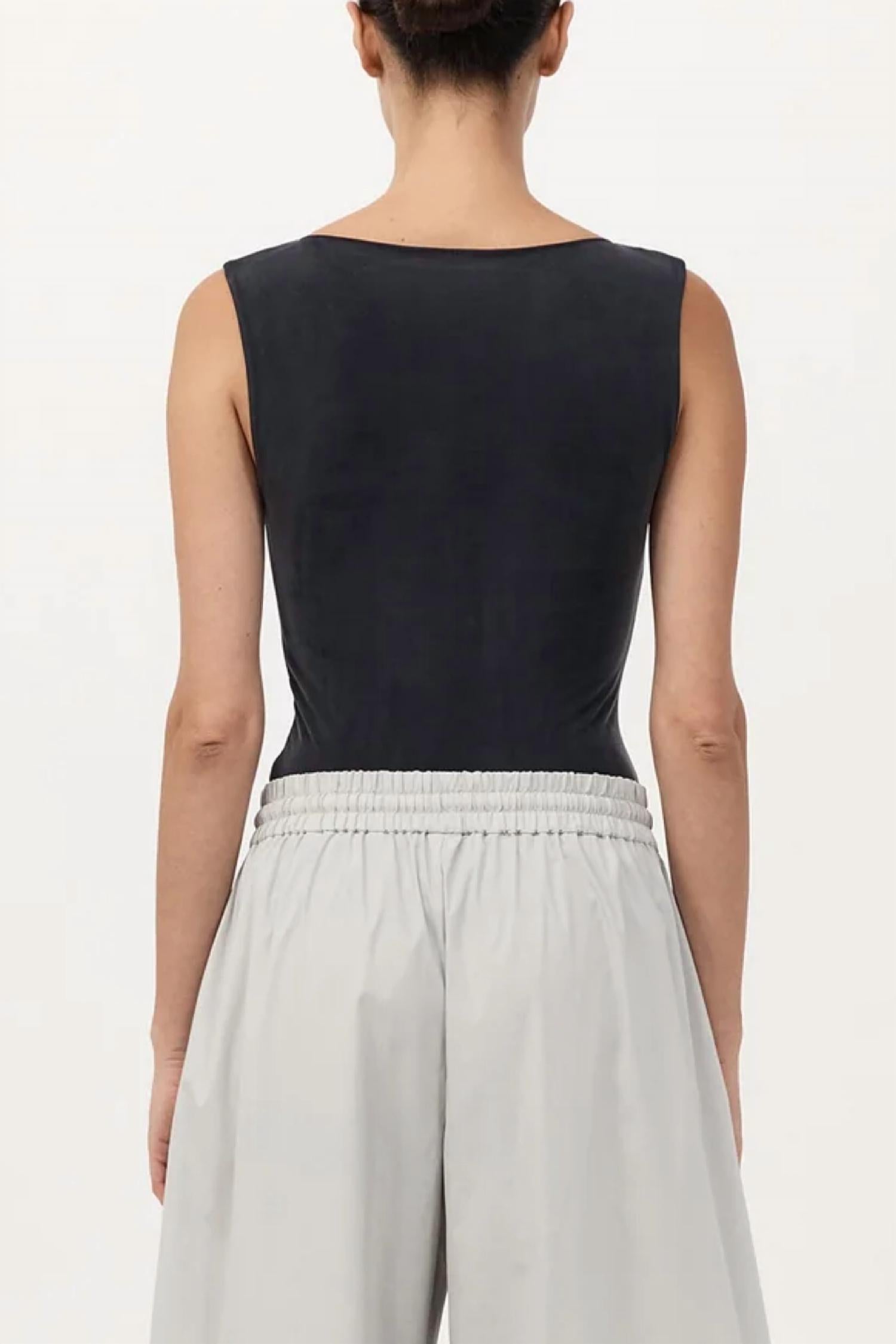 St. Agni - Cupro Jersey Top