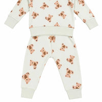 Bianca & Bear - Kid's All Over Teddy Bear Jogger Set