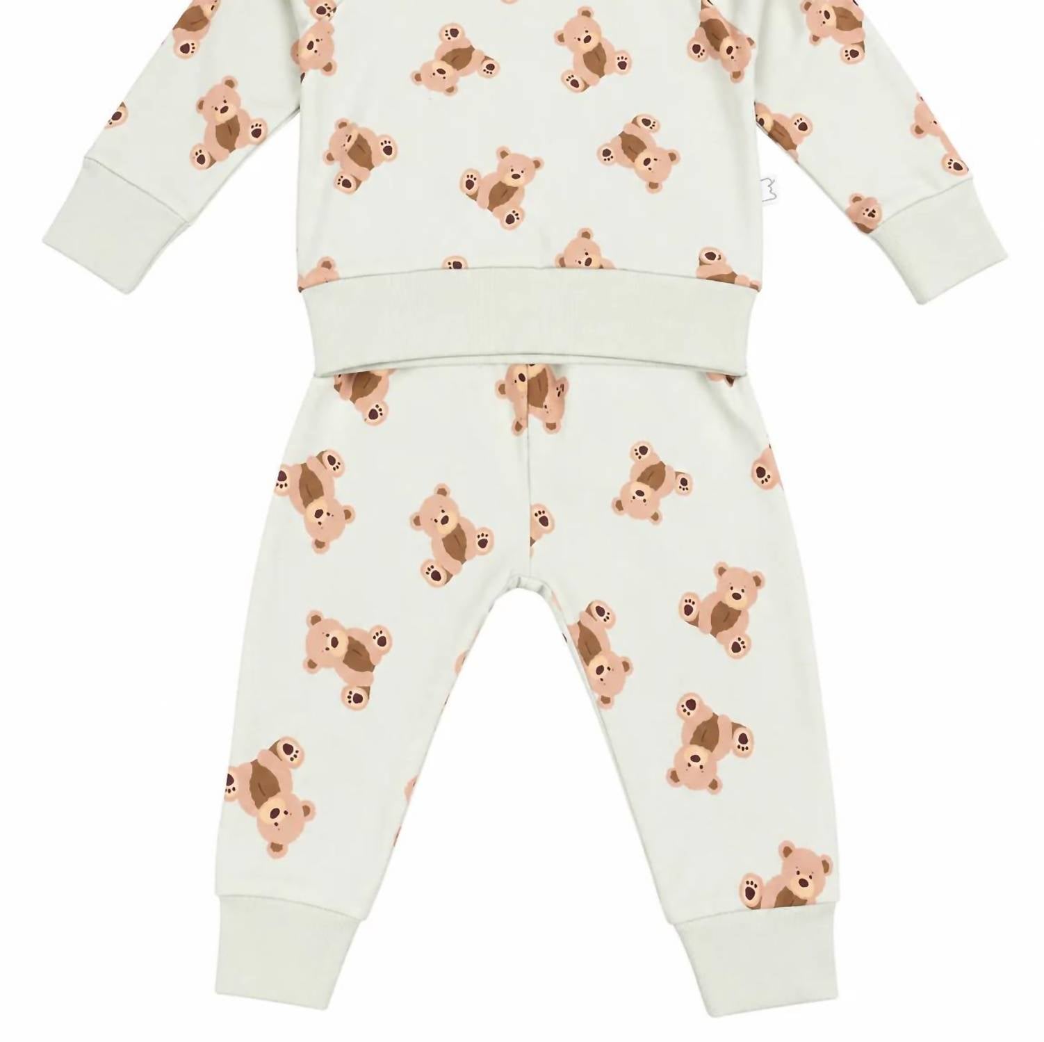 Bianca & Bear - Kid's All Over Teddy Bear Jogger Set