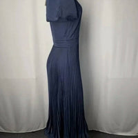 Ba&Sh - Women's Woopy Pleated V-neck Maxi Dress