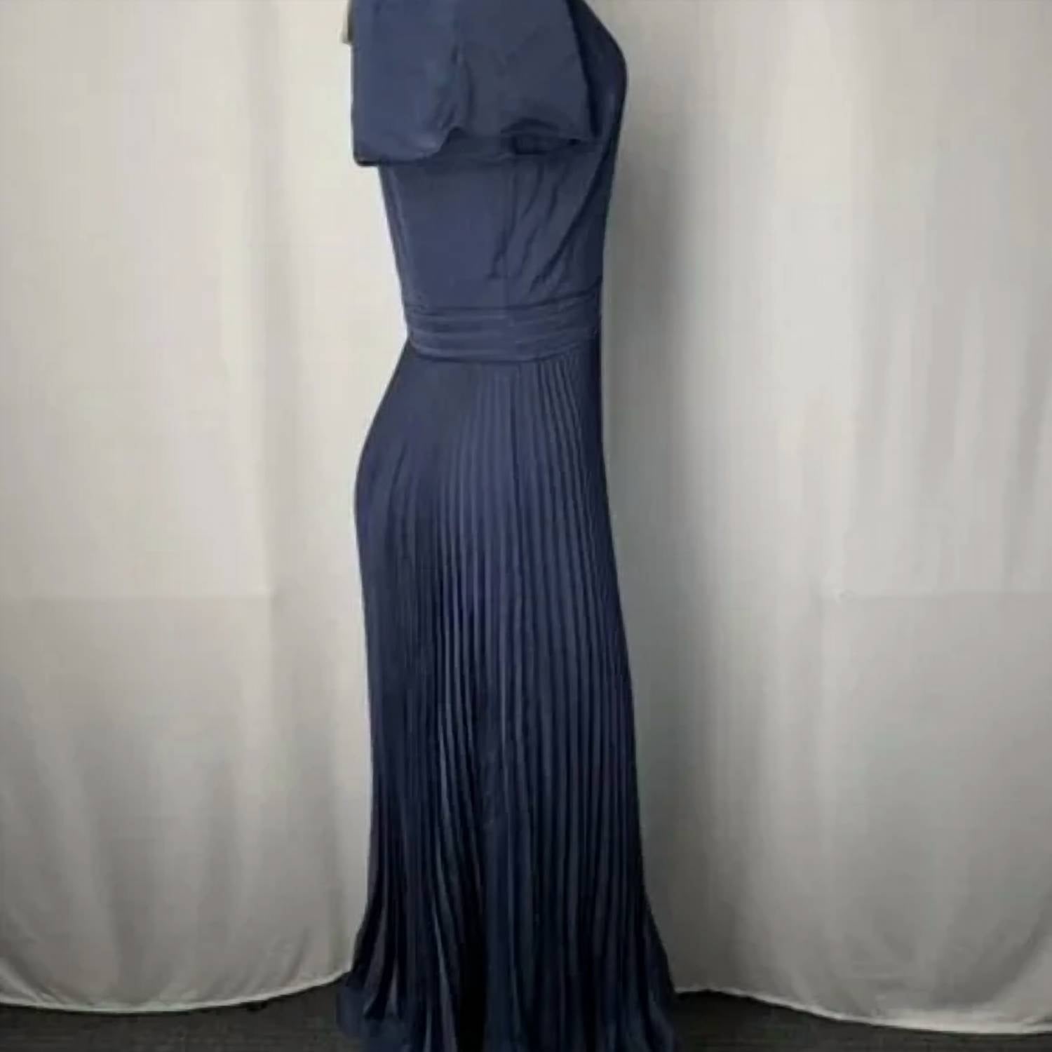 Ba&Sh - Women's Woopy Pleated V-neck Maxi Dress