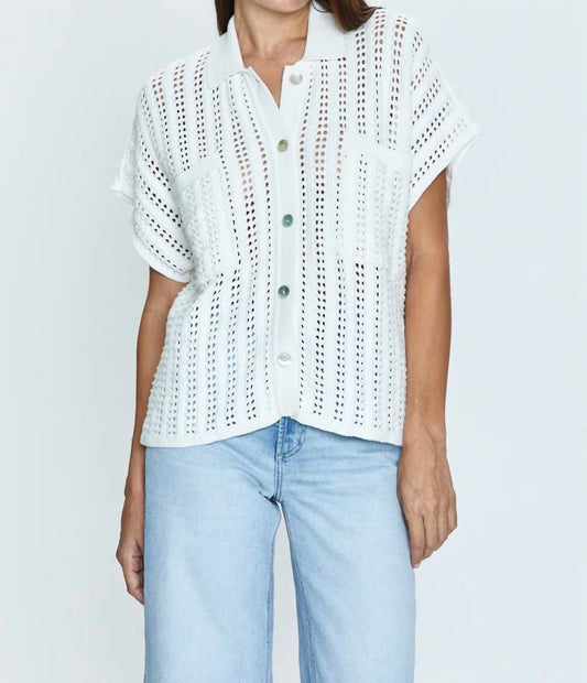 Pistola - Lola Crochet Shirt