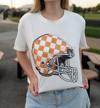 QUEEN OF SPARKLES Go Big Short Sleeve Tee in white - women's t-shirt - view 4
