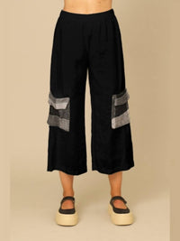 Chalet Et Ceci - Women's Dallas Linen Plaid Pants