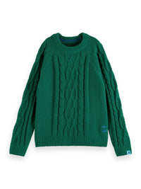 Scotch & Soda - Chenille Cable Knit Sweater