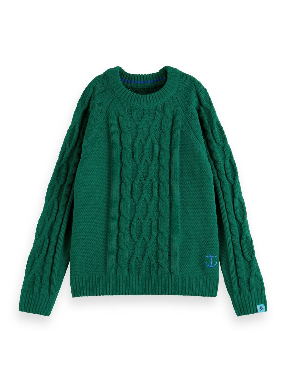 Scotch & Soda - Chenille Cable Knit Sweater