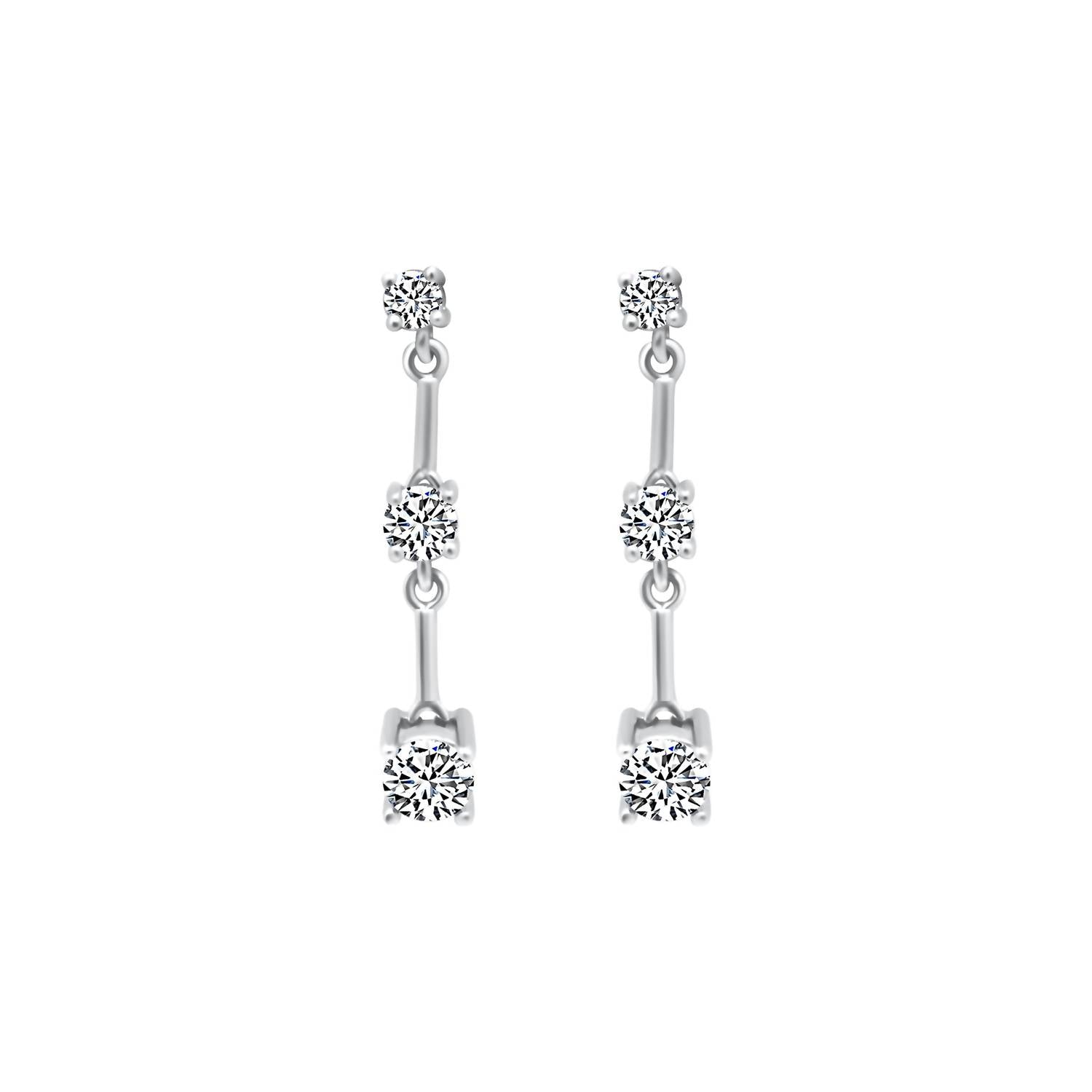 Allyanna Gifts - Women's Cubic Zirconia Dangle Earrings