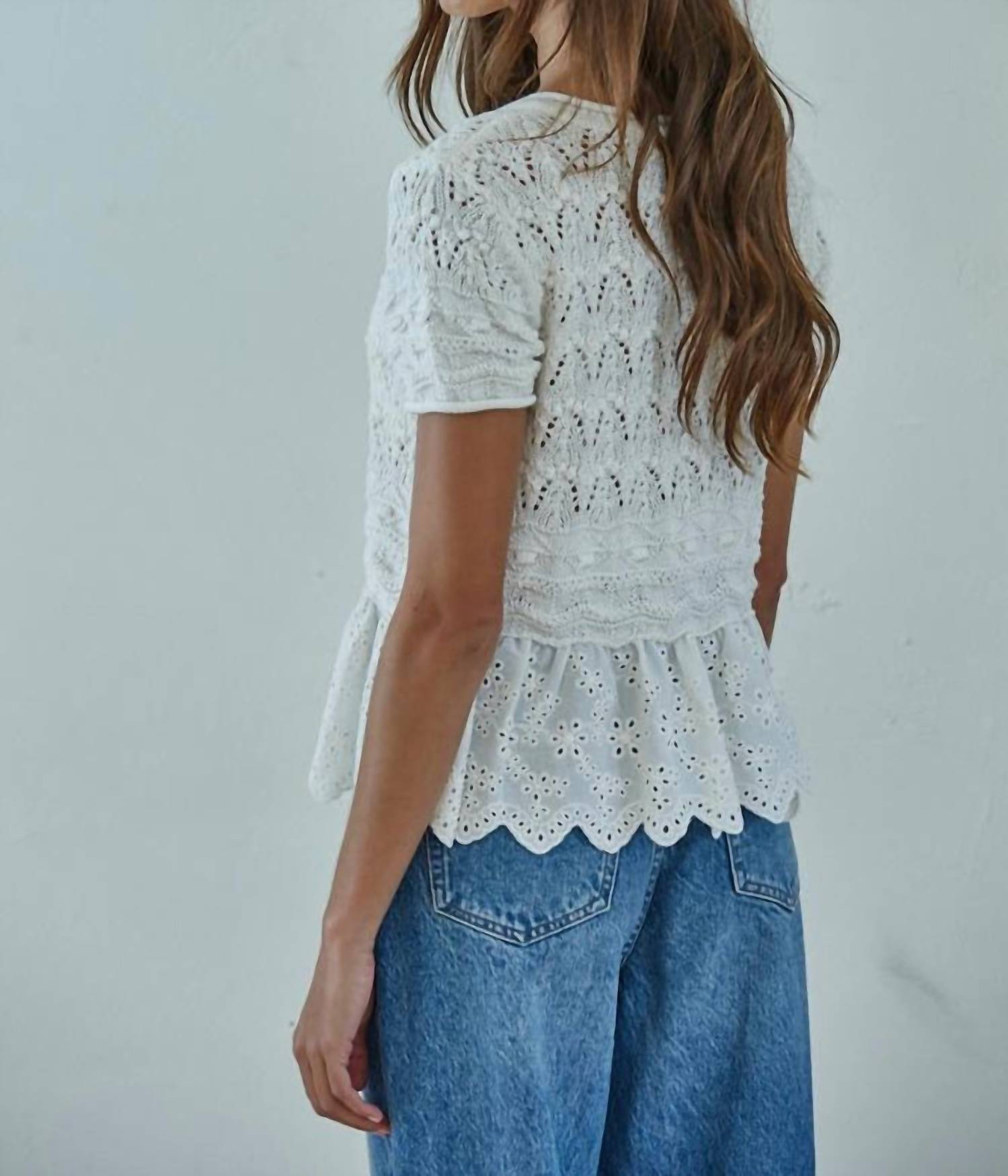 By Together - Sophia Peplum Top