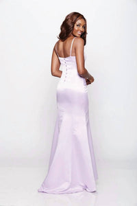 Last Dress - Satin Embrace Ruched Evening Gown