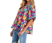 Easel - Floral Bubble Top