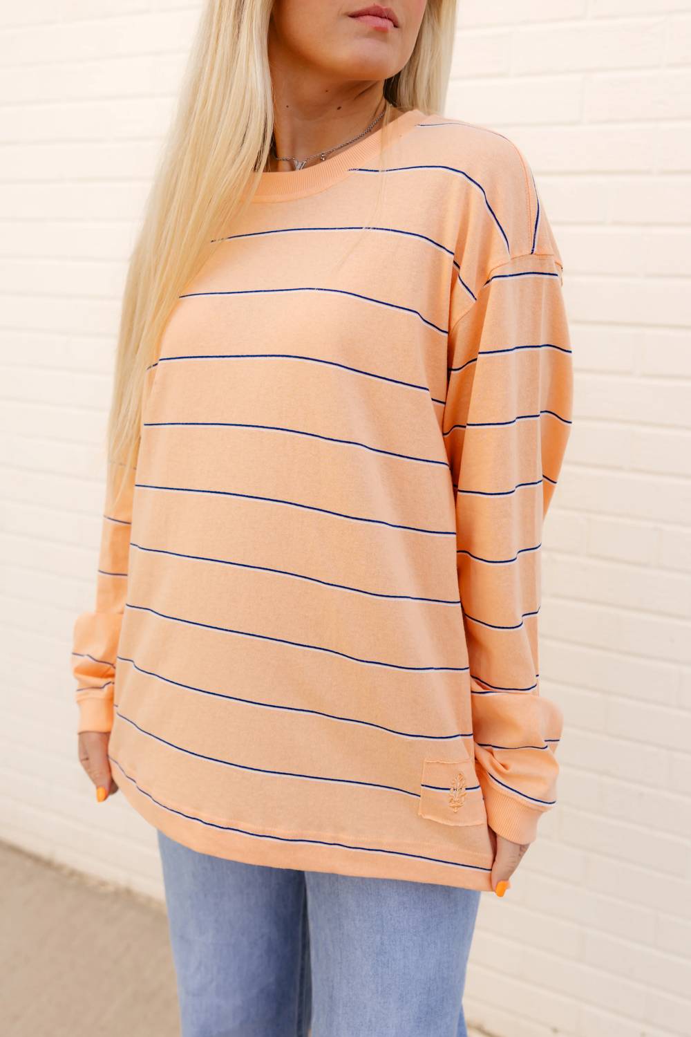 Free People - Hustle Striped Layer Top