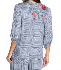 Johnny Was - Taryn Flowly Tassel Blouse