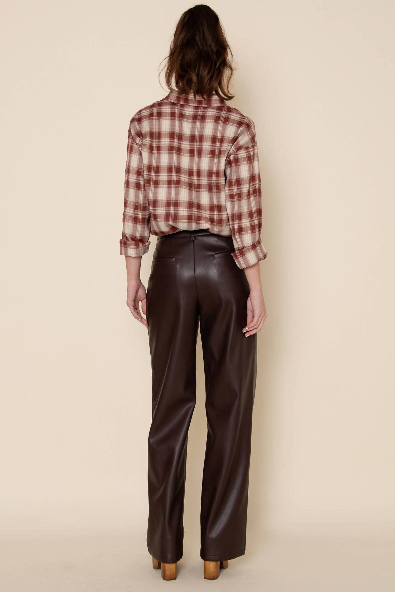 Fore Collection - Calabria Vegan Leather Pant
