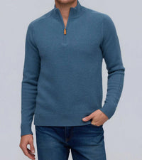 Raffi - Cashmere Quarter Zip Sweater