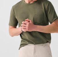 Faherty - Sunwashed Pocket Tee