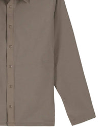 SIMMS Men's Harbor Shacket in willow - men's jacket - alternate view