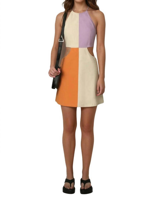 Amylynn - Color Block Chaos Dress