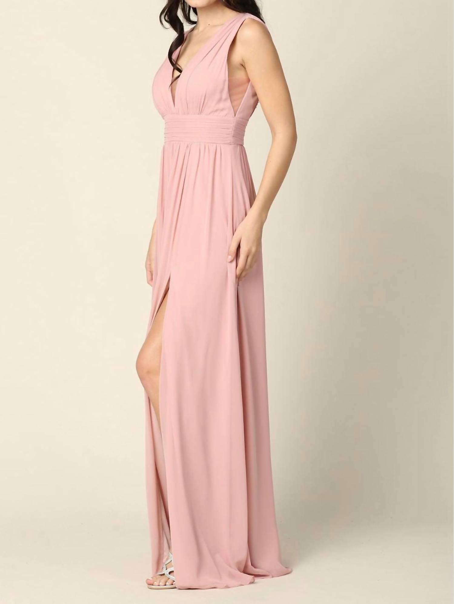 Eva - V-neck Gown