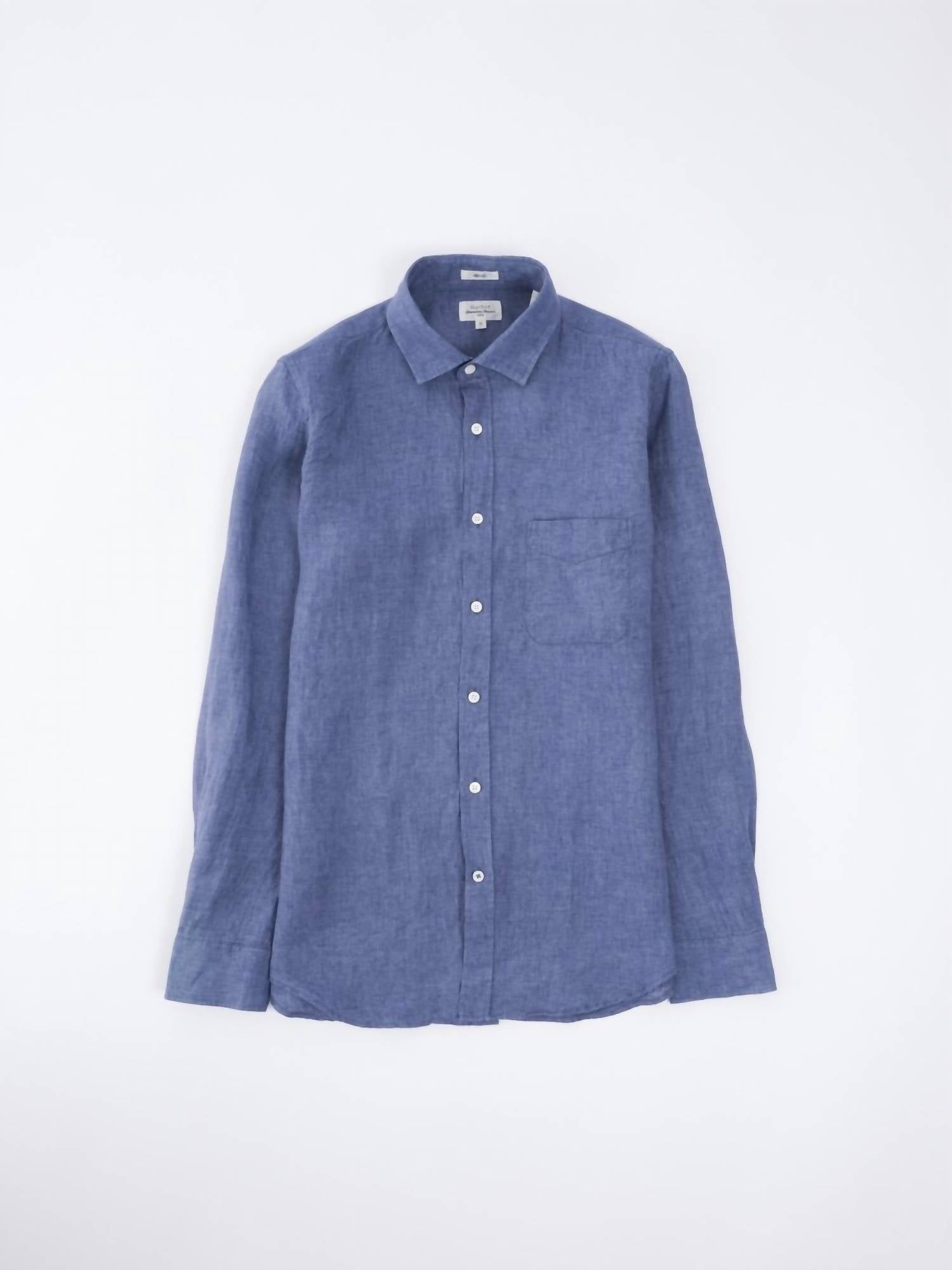 Hartford - Men's Paul Pat Linen Shirt