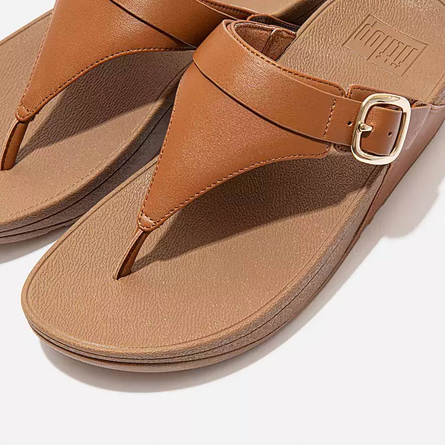 Fitflop - Women's Adjustable Leather Toe Post Sandals