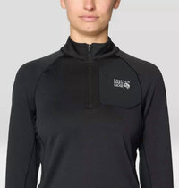 Mountain Hardwear - Up First Tech Fleece Quarter Zip Sweatshirt