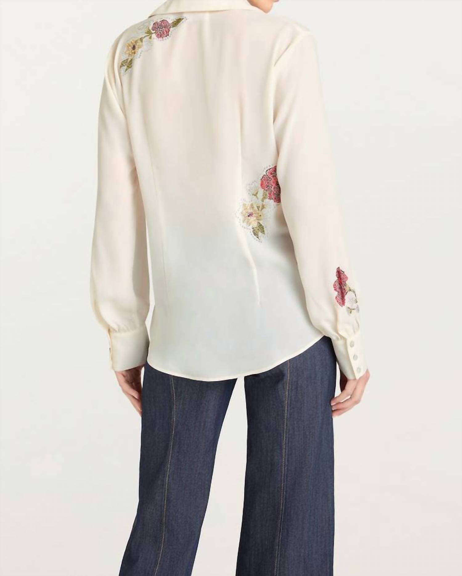 Cinq A Sept - Western Amour Blanche Top