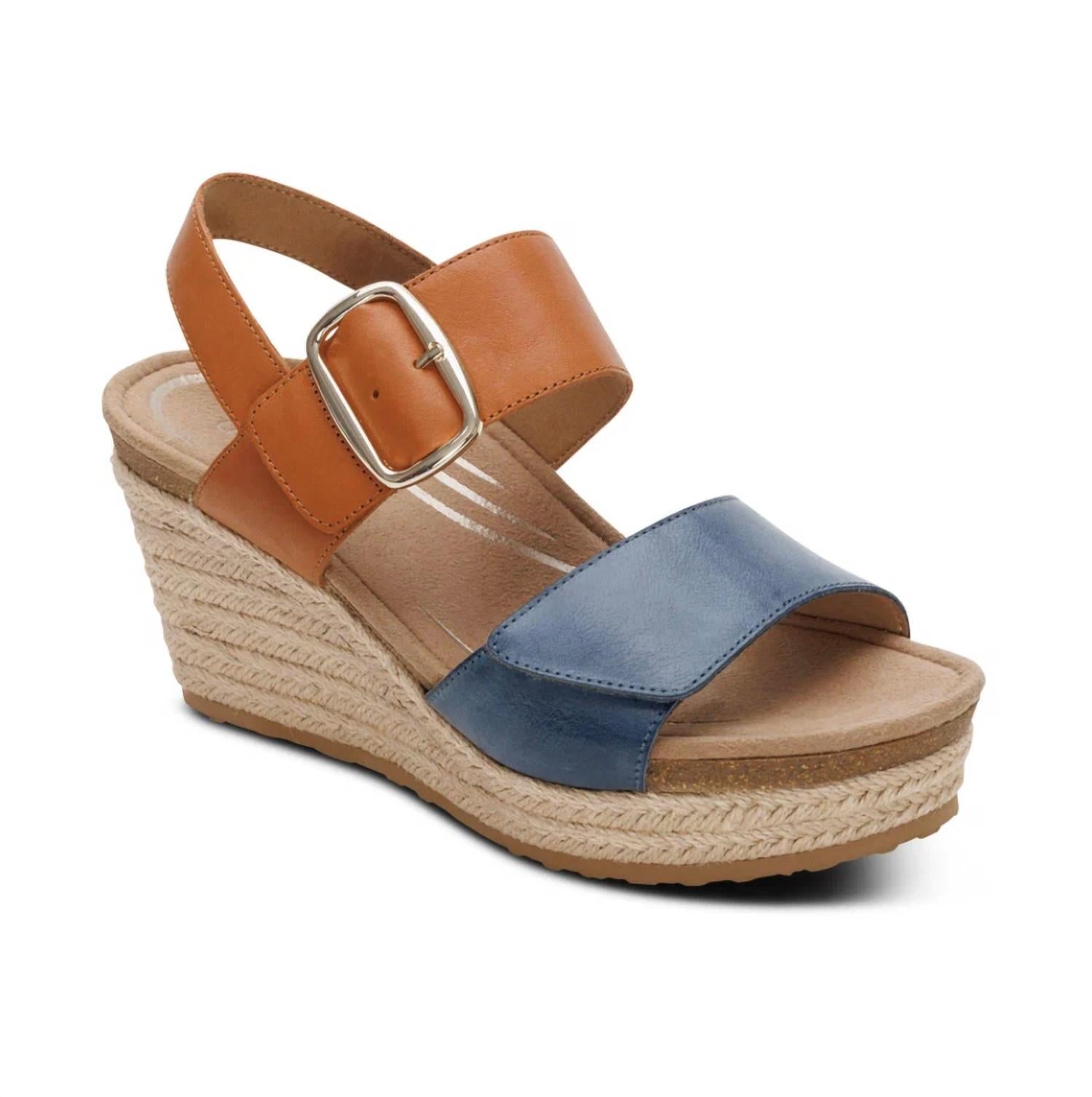 Aetrex - Women's Ashley Wedge Sandals