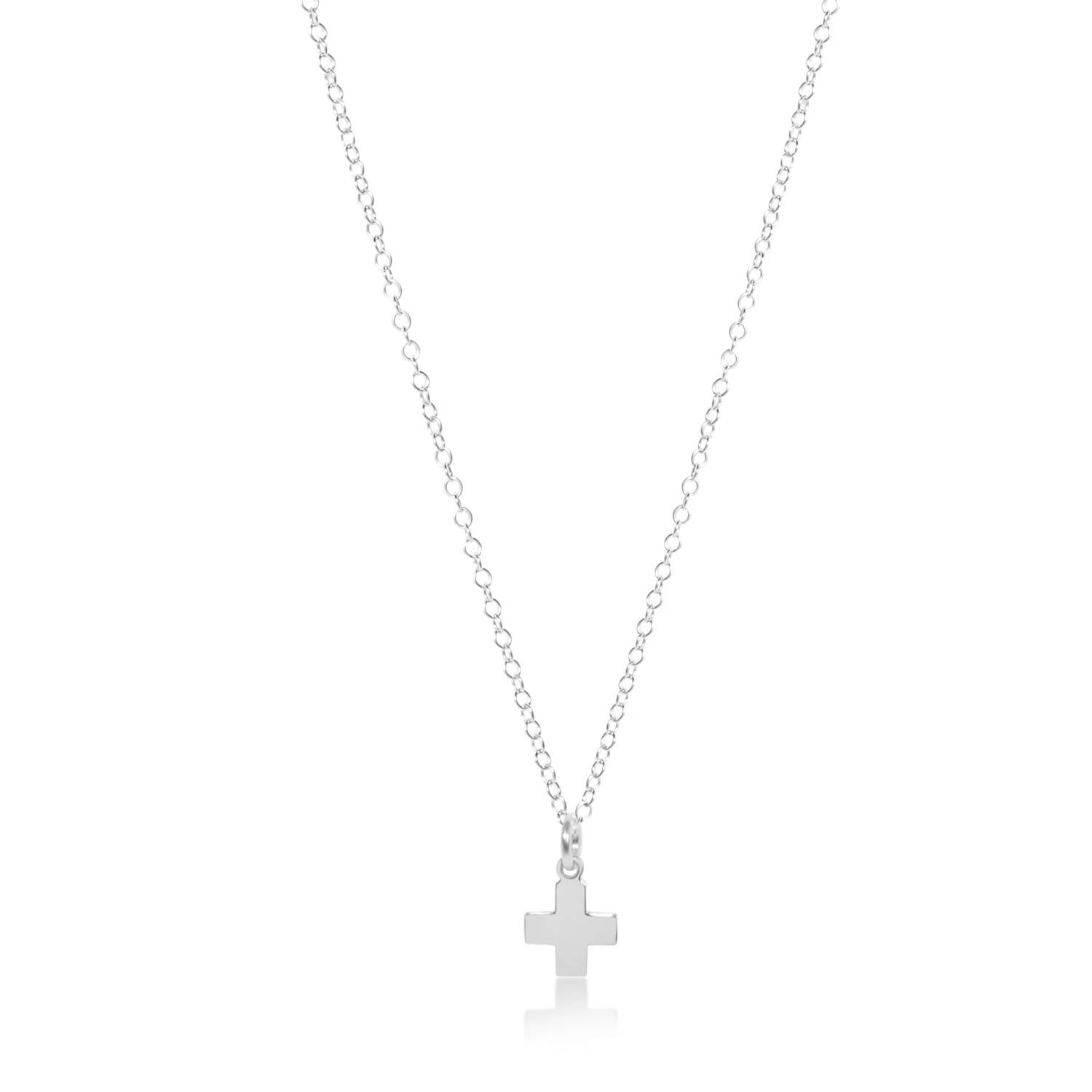 Enewton - Women's Signature Cross Sterling Charm Necklace