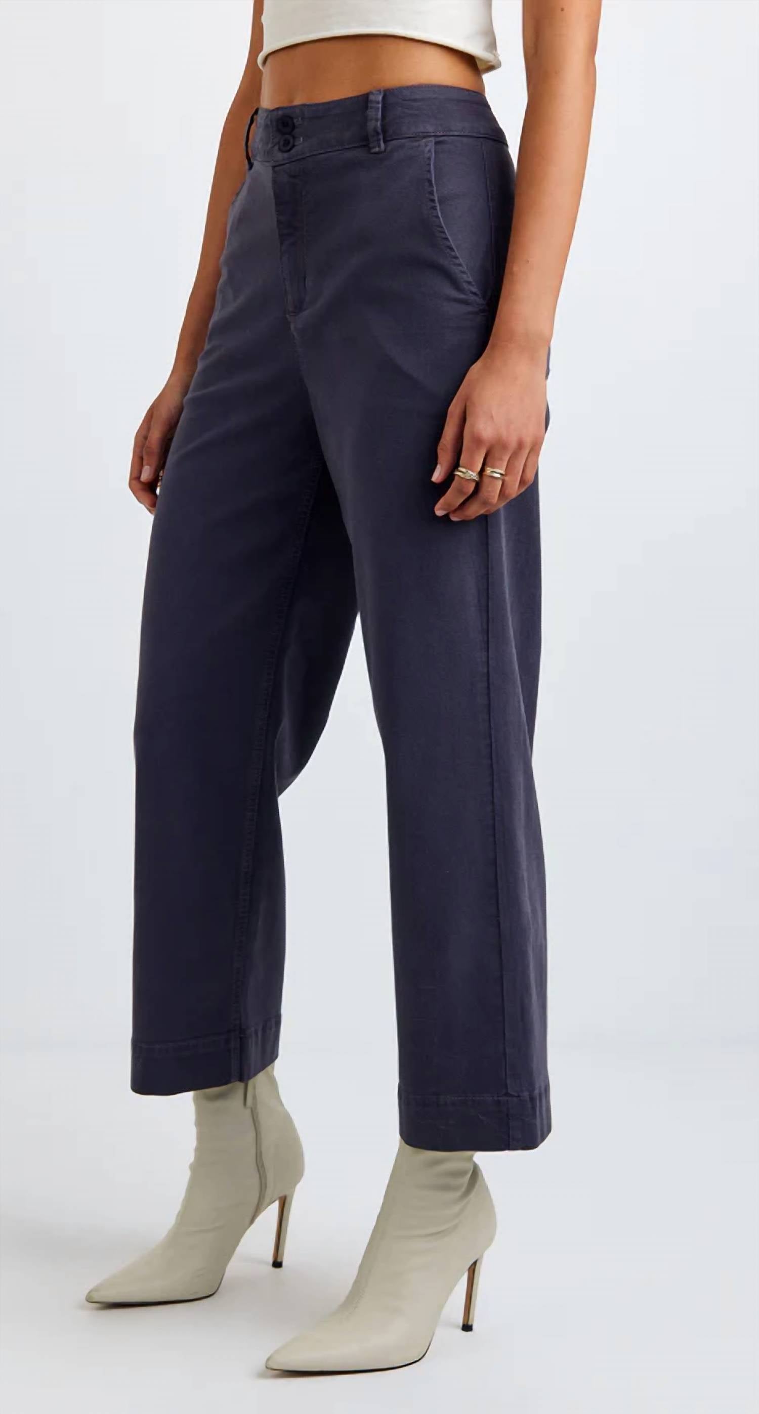 Bella Dahl - Saige Wide Leg Crop Pants