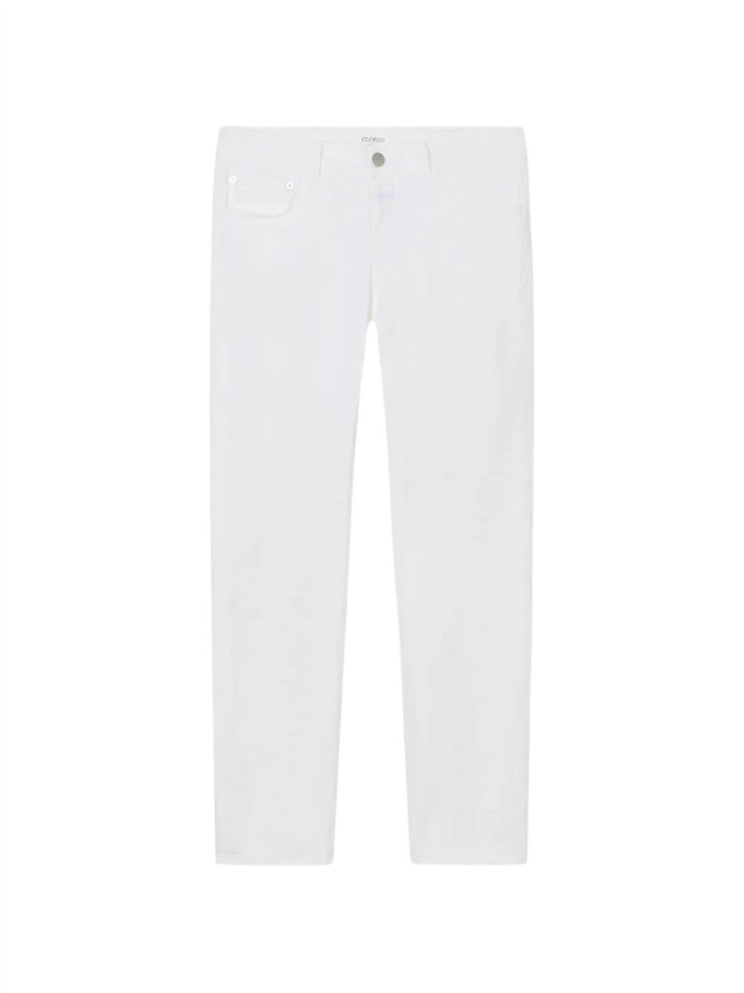 CLOSED Baker Ankle Jeans in white - women's jeans - view 4