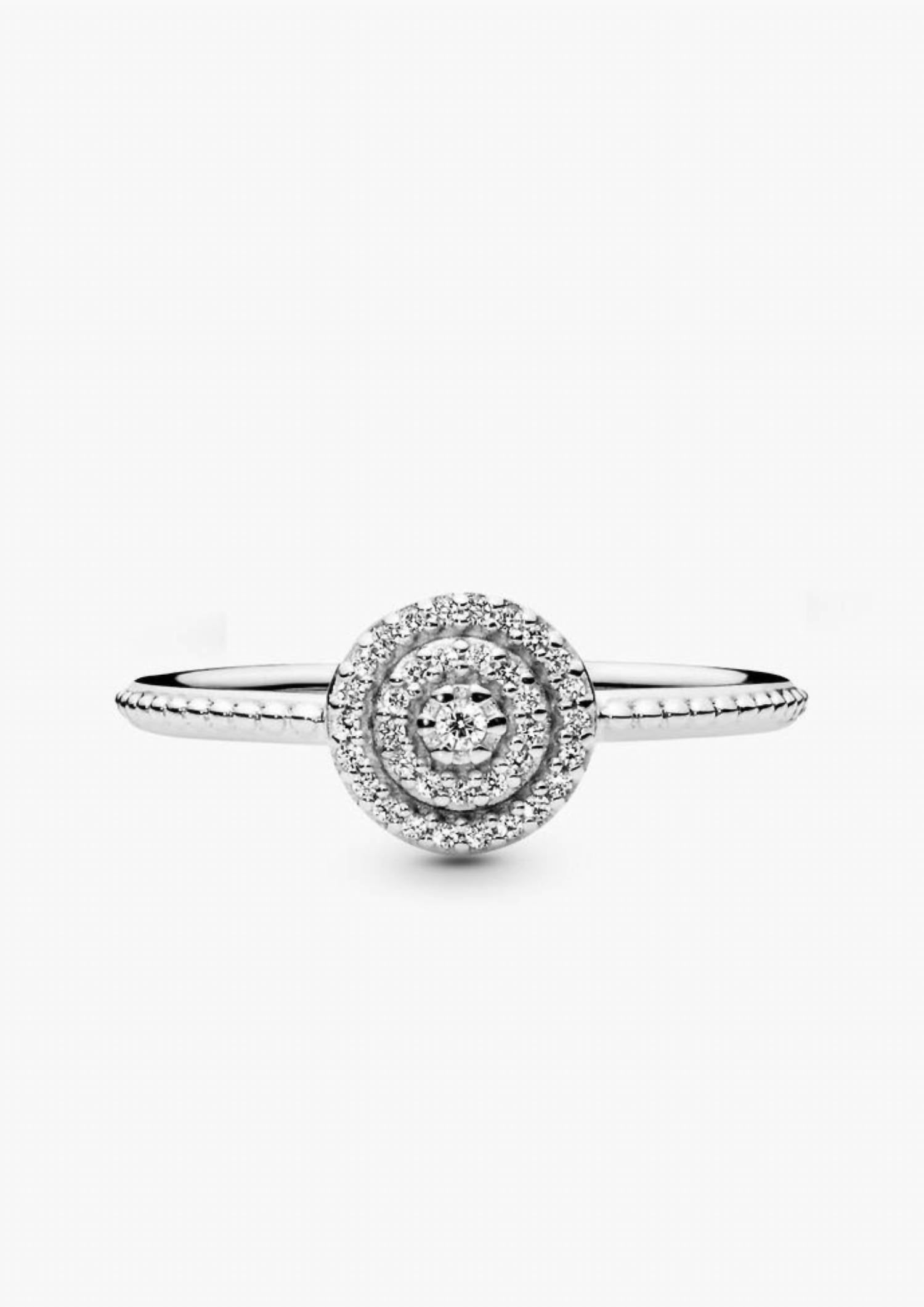 Pandora - Women's Clear Cubic Zirconia Ring