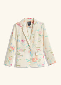 Fdj - Libby Print Textured Printed Blazer