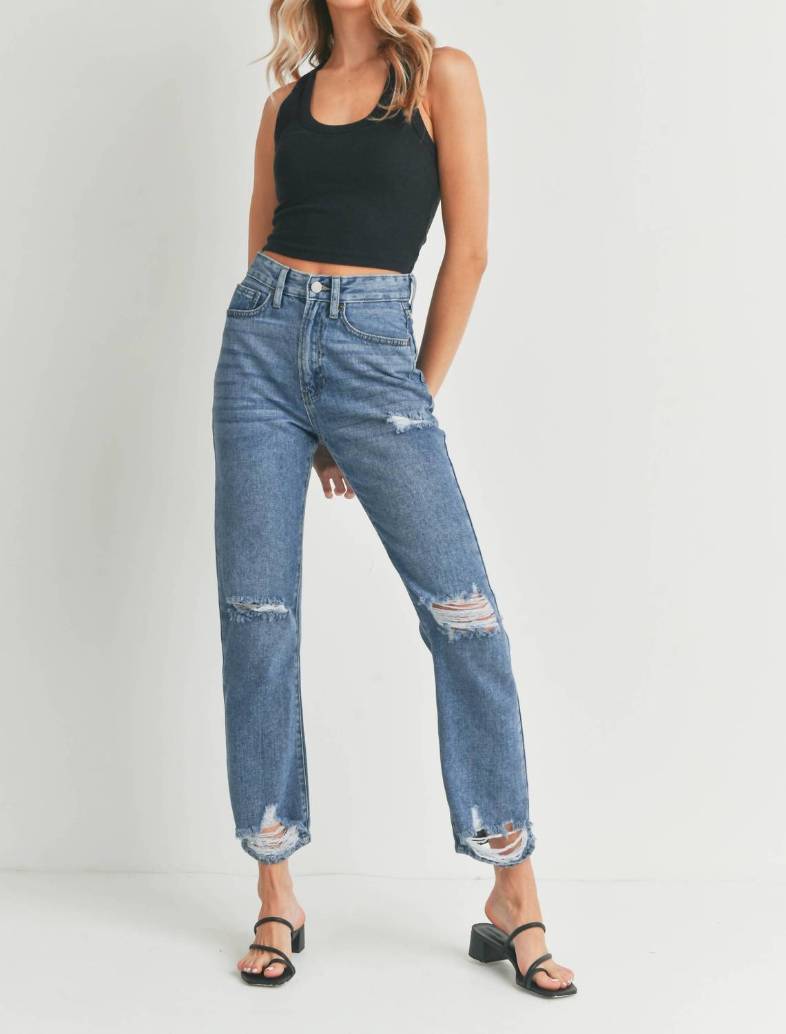 Jbd. - Peyton High Rise Straight Leg Jeans