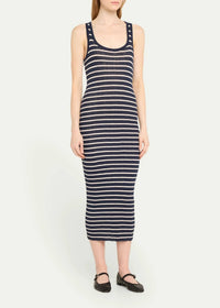 A.L.C. - Iris Stripe Knit Midi Dress