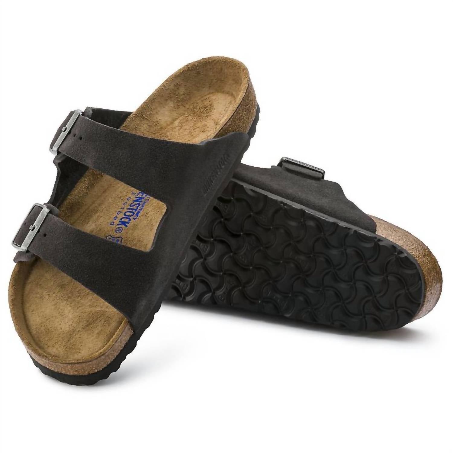Birkenstock - Women's Arizona Soft Footbed Suede Sandals