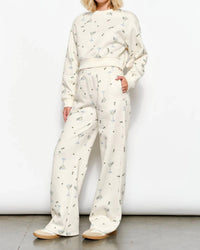 Pretty Garbage Billie Martini Sweatpants in beige - women's pants