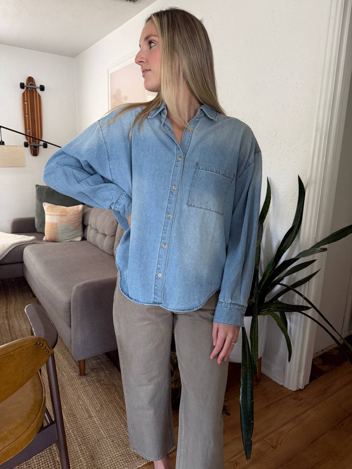 Miou Muse - Sadie Button-down Shirt