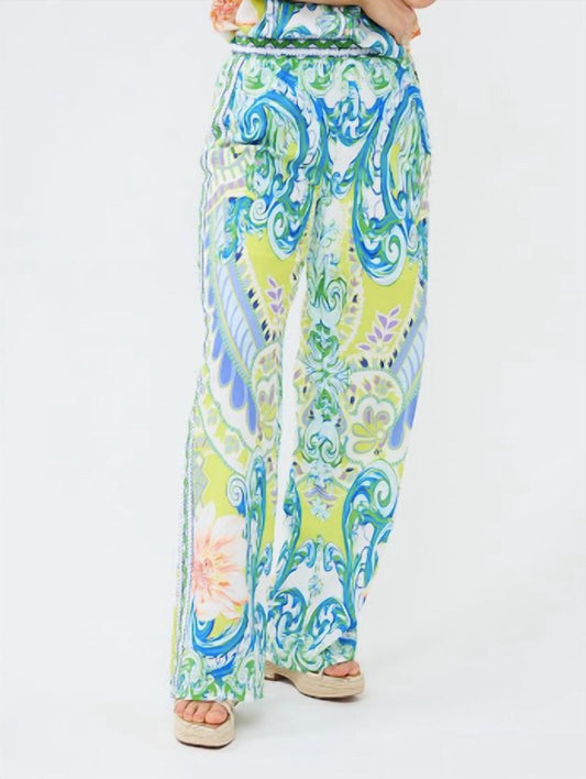 Esqualo - Paisley Print Trousers