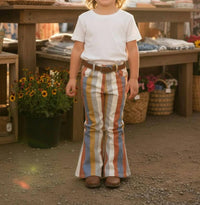 Saints & Hearts - Kids' Striped Denim Pants