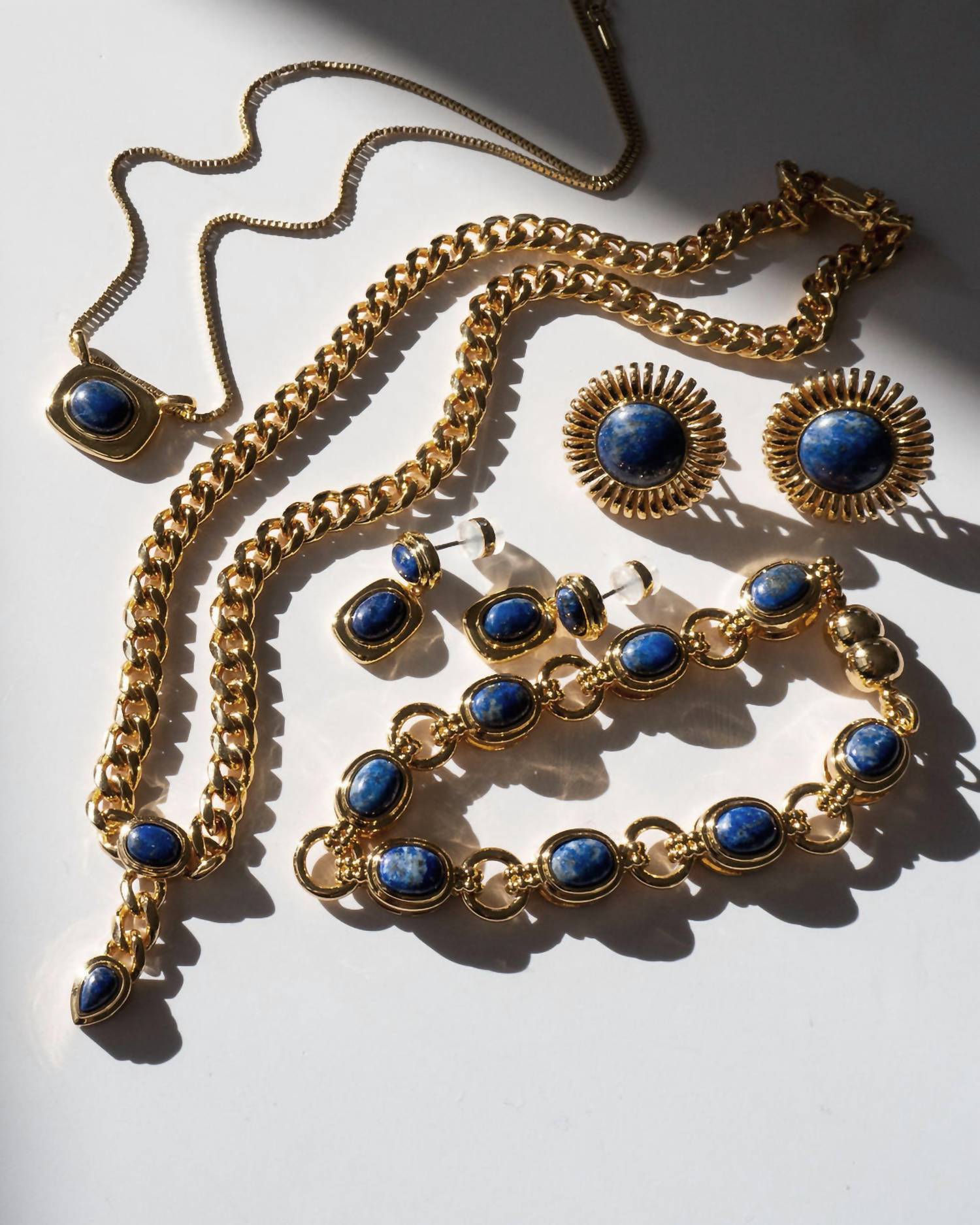 Luv Aj - Women's Lapis Link Bracelet